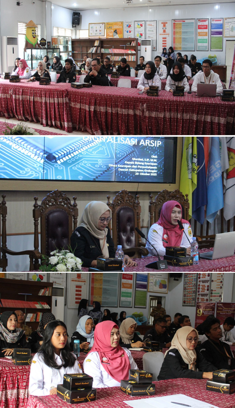 10 29 Dinarpus Grobogan Dukung KPU Wujudkan Efisiensi dan Akuntabilitas Melalui Digitalisasi Kearsipan