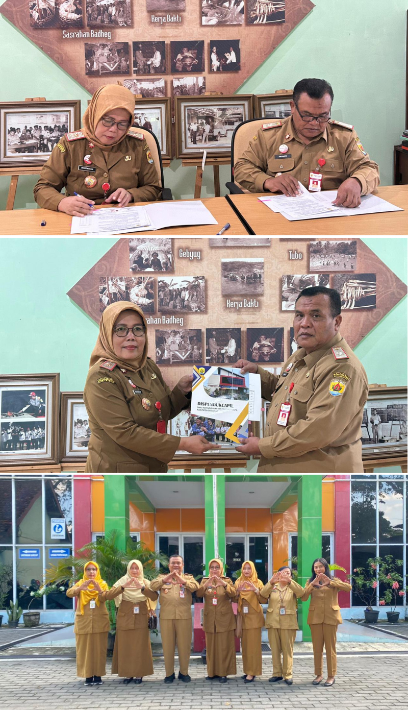 05 25 Dinarpusda Terima Penyerahan Arsip Statis dari Disdukcapil Grobogan