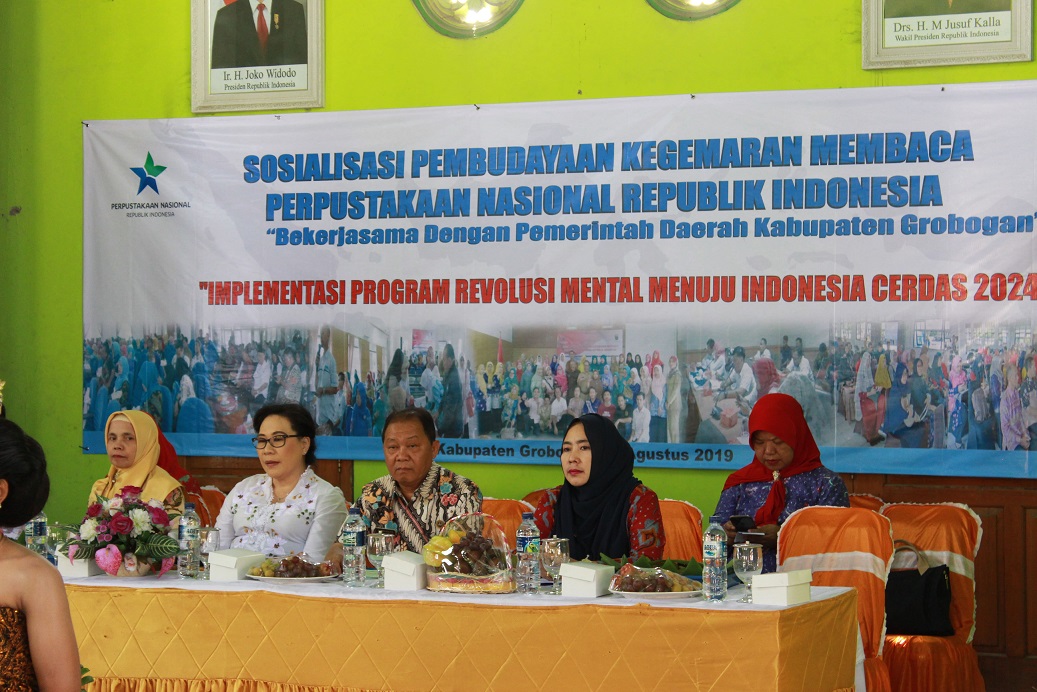 Pembukaan Acara Sosialisasi Pembudayaan Kegemaran Membaca 2019
